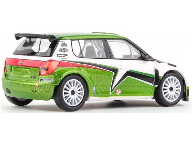 Skoda Fabia II FL S2000 2010 Skoda Motorsport Design 2011 1:43 Scale Abrex Diecast Model Car-Abrex-Diecast Model Centre