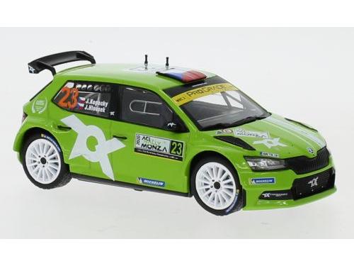 Skoda Fabia R5 Evo #23 WRC Rallye Monza 2020 J.Kopecky/J.Hlousek 1:43 Scale IXO Diecast Model Car-IXO-Diecast Model Centre