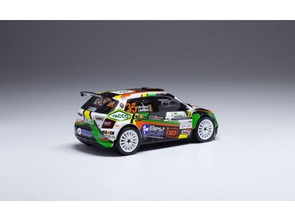 Skoda Fabia R5 Evo #35 WRC Rallye Monza 2020 C. De Cecco/J.Humblet 1:43 Scale IXO Diecast Model Car-IXO-Diecast Model Centre