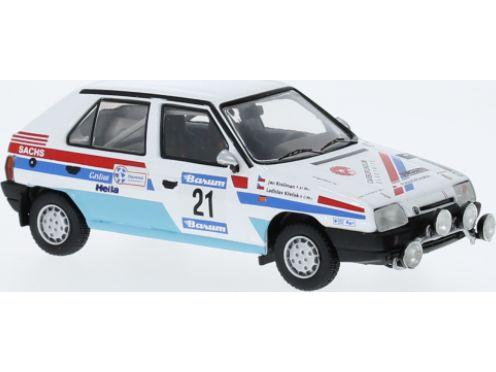 Skoda Favorit 136L #21 Barum Rally 1990 L.Krecek/J.Krecman 1:43 Scale IXO Diecast Model Car-IXO-Diecast Model Centre
