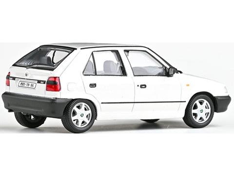 Skoda Felicia 1994 White 1:43 Scale Diecast Model Car – Abrex-Abrex-Diecast Model Centre
