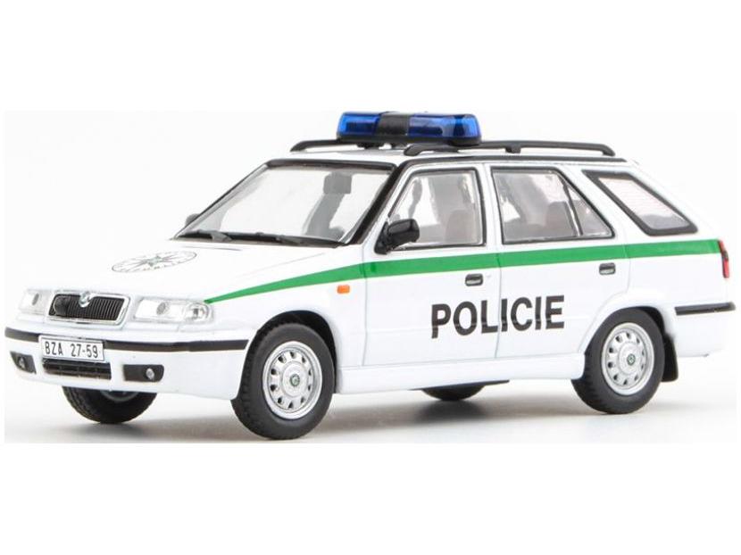 Skoda Felicia FL Estate 1998 Police of the Czech Republic 1:43 Scale Abrex Diecast Model Car-Abrex-Diecast Model Centre