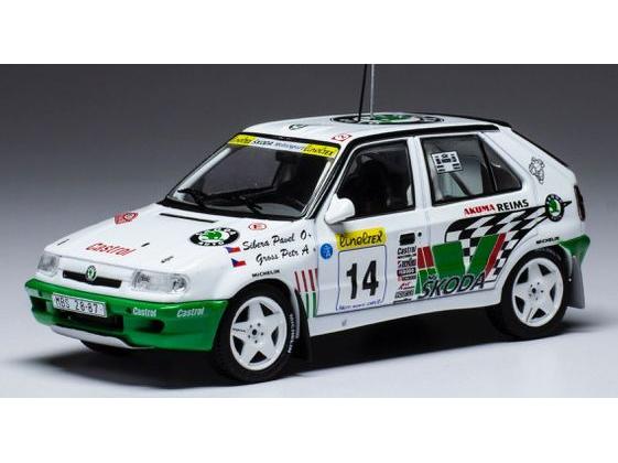 Skoda Felicia Kit Car #14 Rallye Monte Carlo 1996 P.Sibera/P.Gross 1:43 Scale IXO Diecast Model Car-IXO-Diecast Model Centre