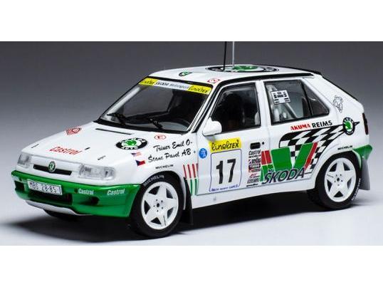 Skoda Felicia Kit Car #17 Rallye Monte Carlo 1996 E.Triner/P.Stanc 1:43 Scale IXO Diecast Model Car-IXO-Diecast Model Centre