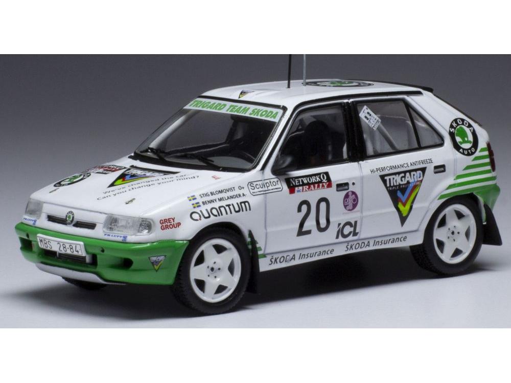 Skoda Felicia Kit Car #20 RAC Rally 1995 S.Blomqvist/B.Melander 1:43 Scale IXO Diecast Model Car-IXO-Diecast Model Centre