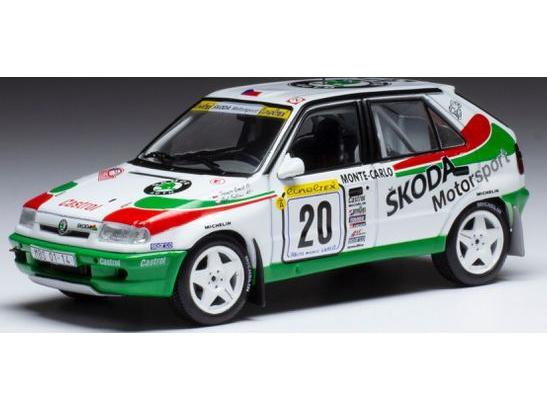 Skoda Felicia Kit Car #20 Rallye Monte Carlo 1997 E.Triner/J.Gal 1:43 Scale IXO Diecast Model Car-IXO-Diecast Model Centre