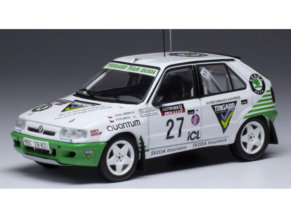 Skoda Felicia Kit Car #27 RAC Rally 1995 P.Sibera/P.Gross 1:43 Scale IXO Diecast Model Car-IXO-Diecast Model Centre