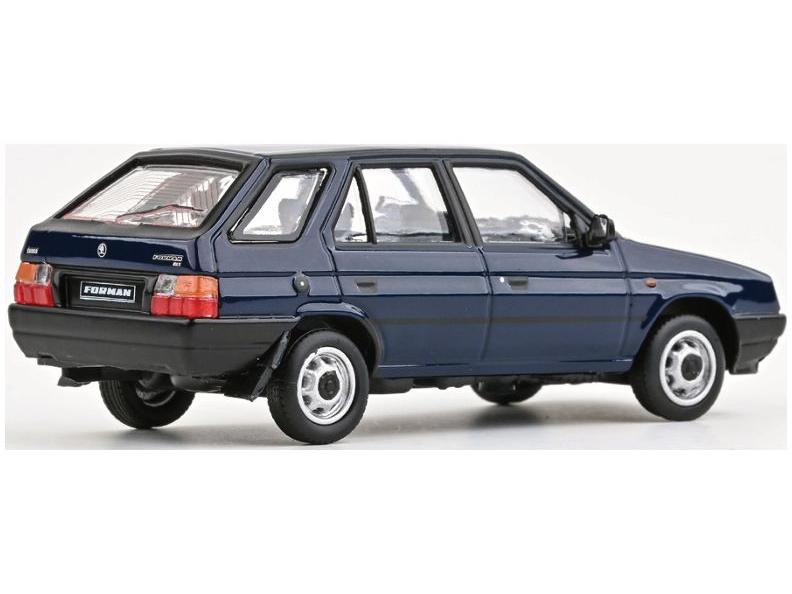 Skoda Forman 1993 Royal Blue 1:43 Scale Abrex Diecast Model Car-Abrex-Diecast Model Centre