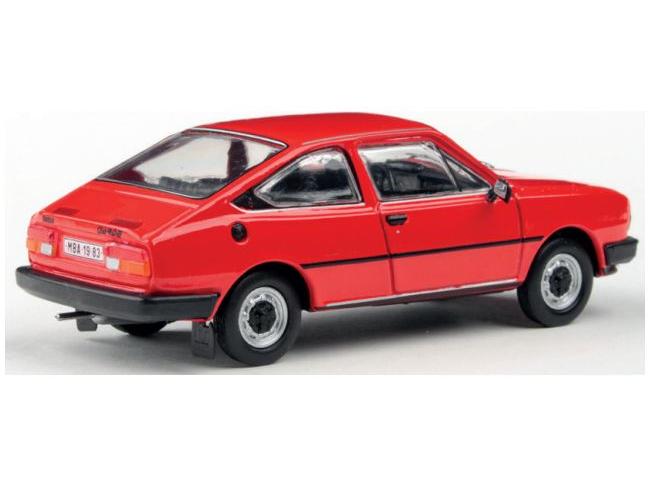 Skoda Garde 1982 Cervena Sipkova 1:43 Scale Abrex Diecast Model Car-Abrex-Diecast Model Centre
