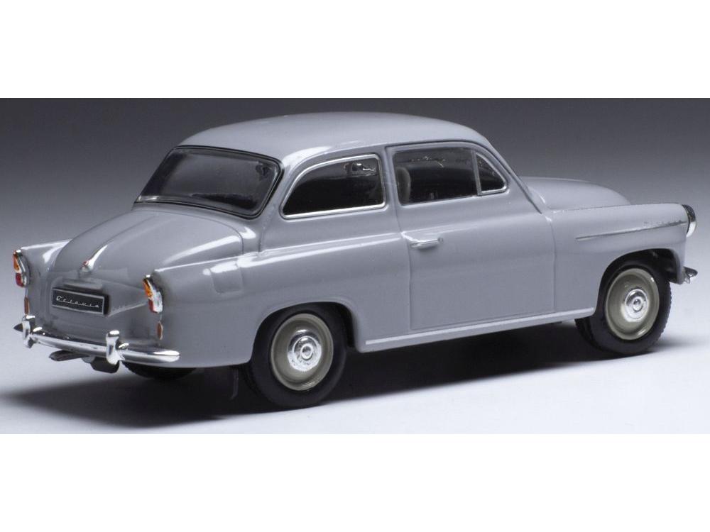 Skoda Octavia Grey 1963 1:43 Scale IXO Diecast Model Car-IXO-Diecast Model Centre