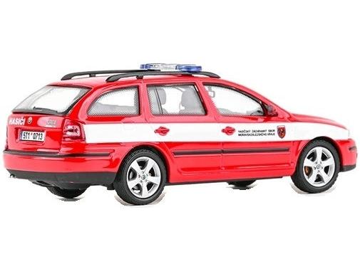 Skoda Octavia II Combi 2004 Fire Brigade Of Moravian-Silesian Region 1:43 Scale Diecast Car – Abrex-Abrex-Diecast Model Centre