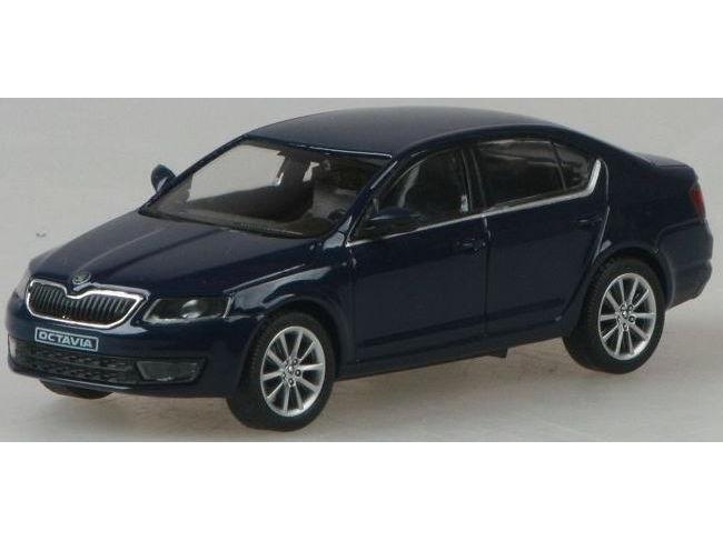 Skoda Octavia III 2012 Blue Pacific Uni 1:43 Scale Abrex Diecast Model Car-Abrex-Diecast Model Centre