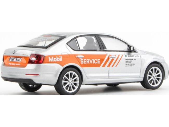 Skoda Octavia III 2012 Mobil Service 1:43 Scale Abrex Diecast Model Car-Abrex-Diecast Model Centre