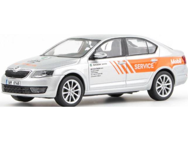 Skoda Octavia III 2012 Mobil Service 1:43 Scale Abrex Diecast Model Car-Abrex-Diecast Model Centre