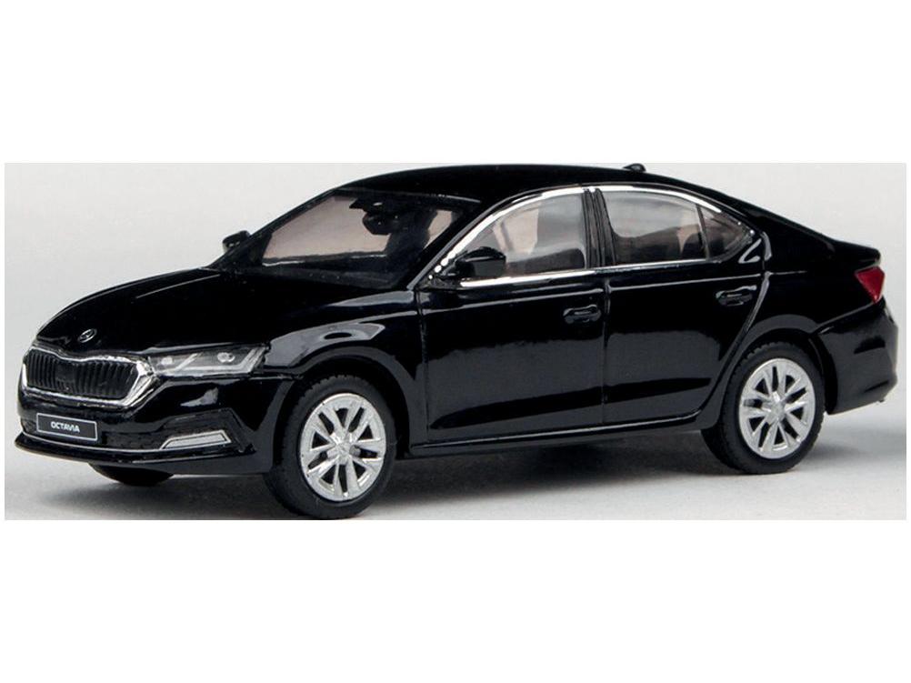 Skoda Octavia IV 2020 Black Crystal Metallic 1:43 Scale Abrex Diecast Model Car-Abrex-Diecast Model Centre