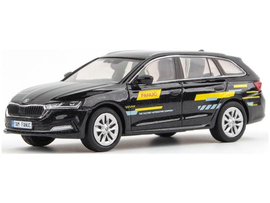 Skoda Octavia IV Estate 2020 Fanuc Robotics 1:43 Scale Abrex Diecast Model Car-Abrex-Diecast Model Centre