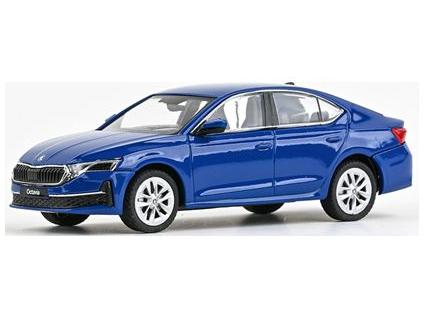 Skoda Octavia IV FL 2024 Energy Blue 1:43 Scale Abrex Diecast Model Car-Abrex-Diecast Model Centre