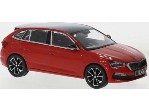 Skoda Scala Red 2019 1:43 Scale IXO Diecast Model Car-IXO-Diecast Model Centre