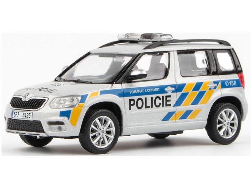 Skoda Yeti FL 2013 Czech Police 1:43 Scale Abrex Diecast Model Car-Abrex-Diecast Model Centre