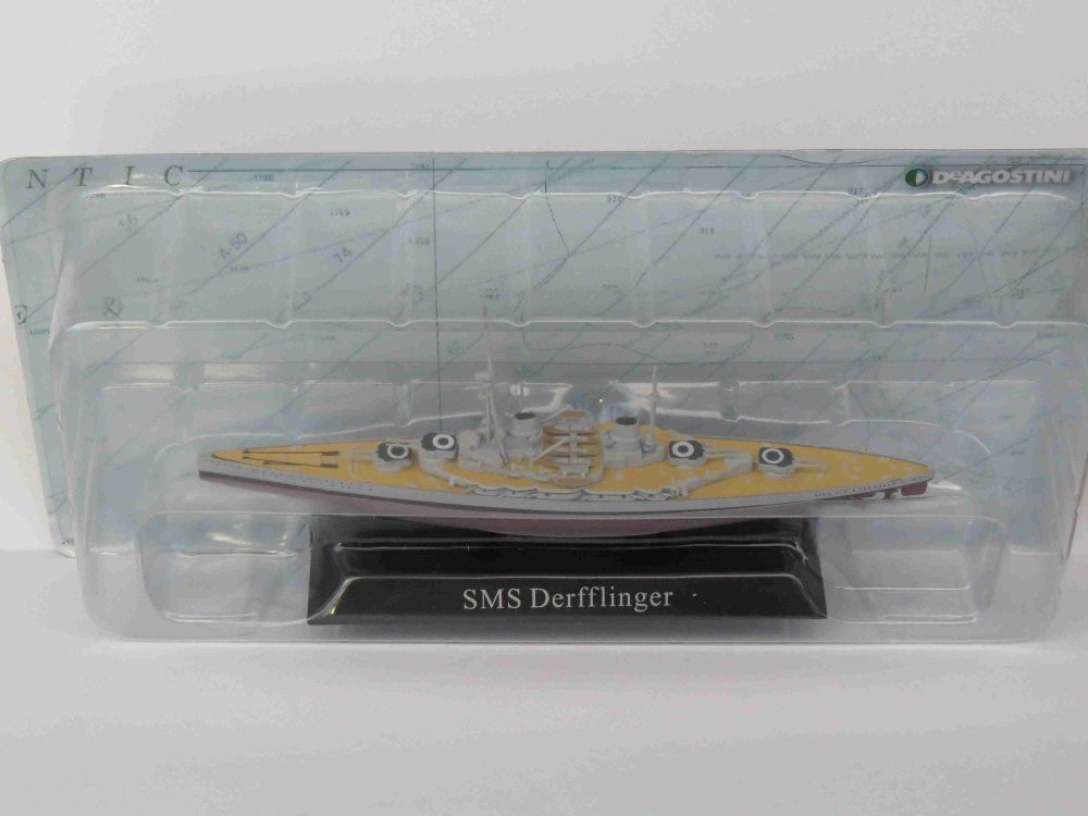 Sms Derfflinger Battle Cruiser 1913 1:1250 Scale Unbranded Diecast Model-Unbranded-Diecast Model Centre