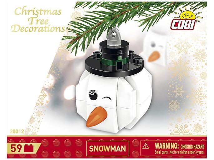 Snowman (59 pcs) Cobi Brick Build Kit-Cobi-Diecast Model Centre