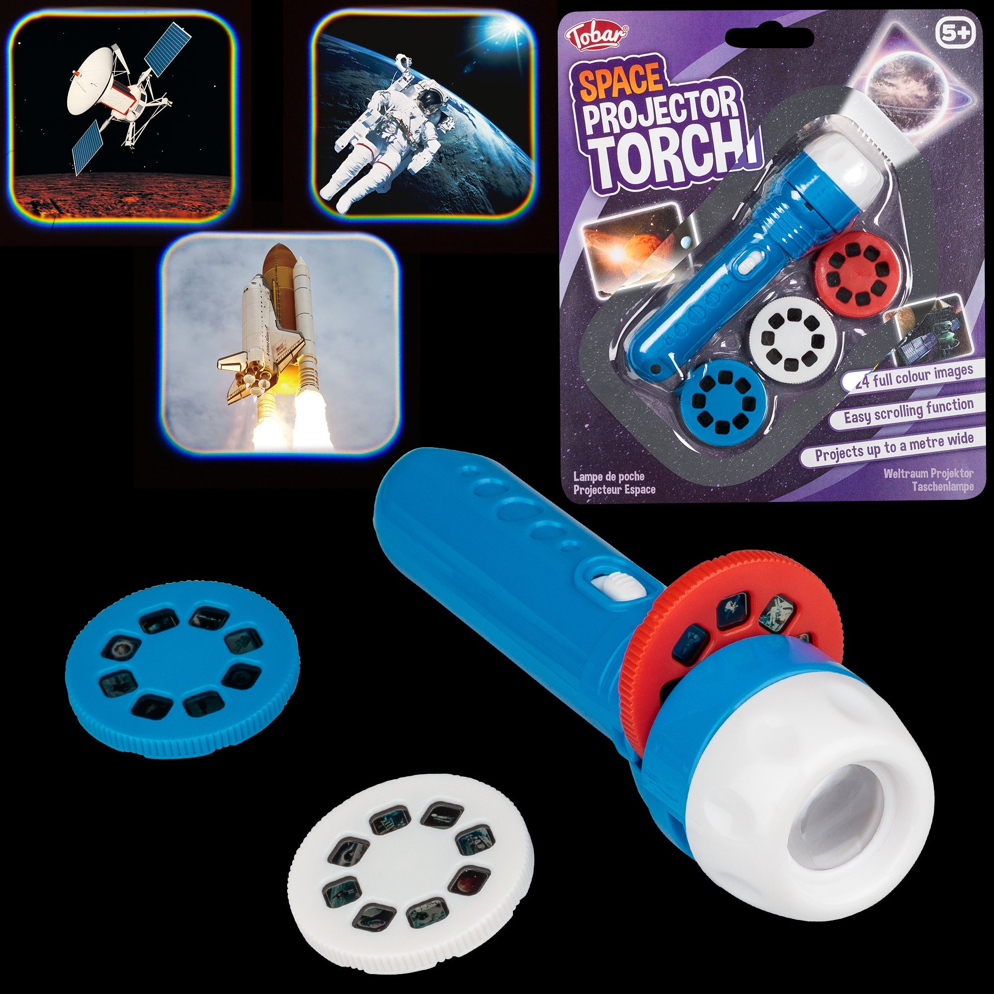 Space Projector Torch-Diecast Model Centre-Diecast Model Centre
