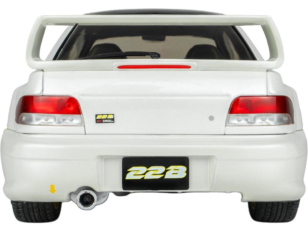 Subaru Impreza 22B Solido Works White 1998 1:18 Scale Diecast Car – Solido-Solido-Diecast Model Centre
