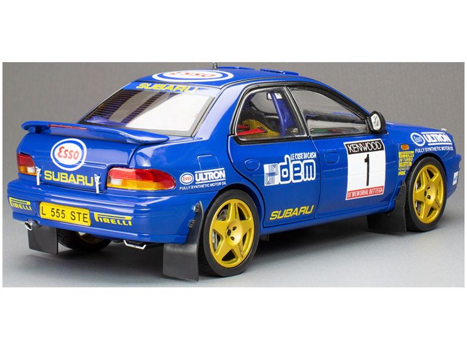 Subaru Impreza 555 #1 Colin McRae Winner Memorial Bettega 1993 (Limited 999pcs) 1:18 Scale Sun Star Diecast Model Car-Sun Star-Diecast Model Centre