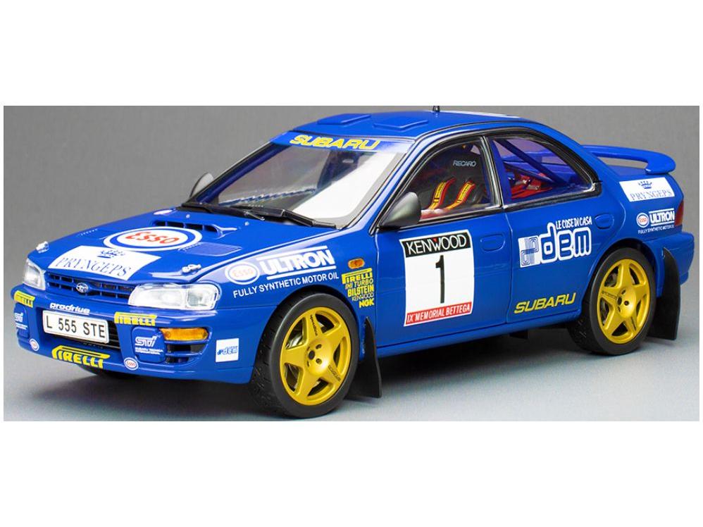 Subaru Impreza 555 #1 Colin McRae Winner Memorial Bettega 1993 (Limited 999pcs) 1:18 Scale Sun Star Diecast Model Car-Sun Star-Diecast Model Centre