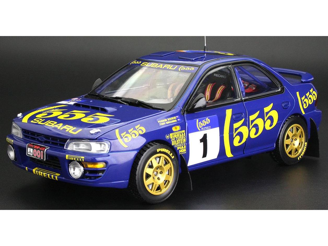Subaru Impreza 555 #6 Burns/Reid 2nd 555 Hong Kong Beijing Rally 1994 (999pcs) 1:18 Scale Sun Star Diecast Model Car-Sun Star-Diecast Model Centre