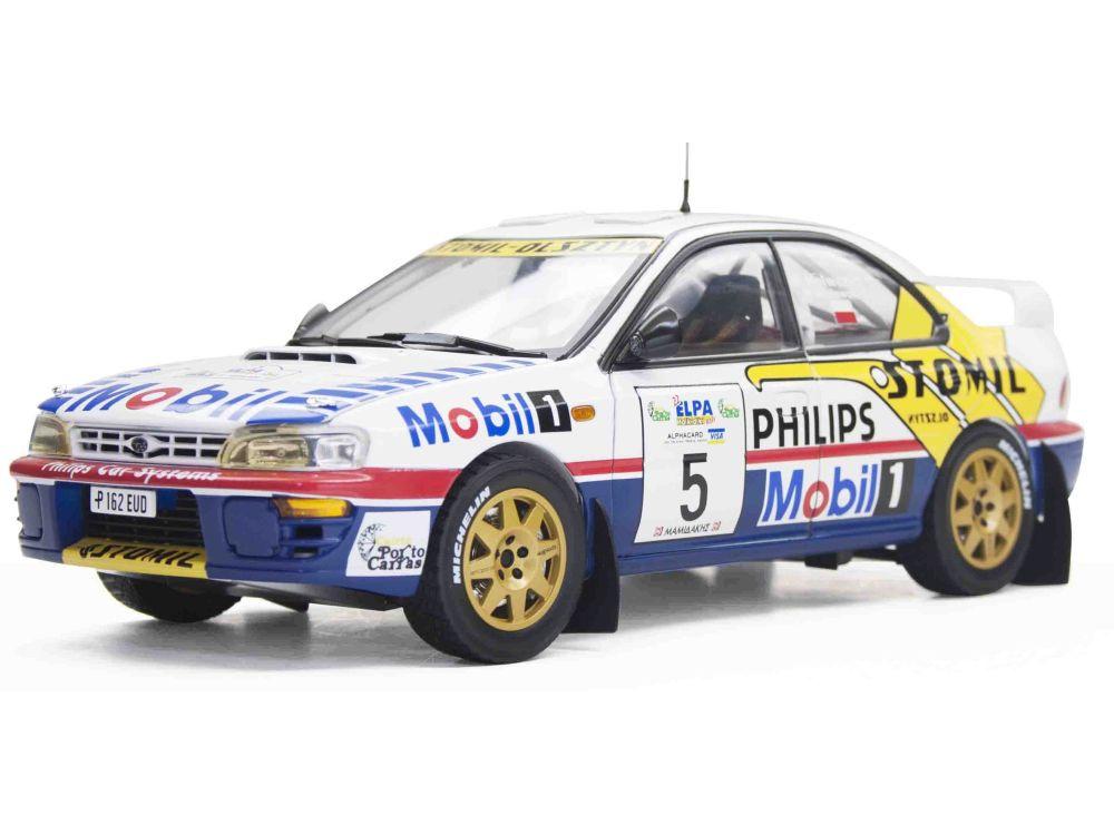Subaru Impreza 555 No.5 Mobil 1 Elpa Rally Halkidiki 1997 K.Holowczyc/M.Wislawski 1:18 Scale Sun Star Diecast Model Car-Sun Star-Diecast Model Centre