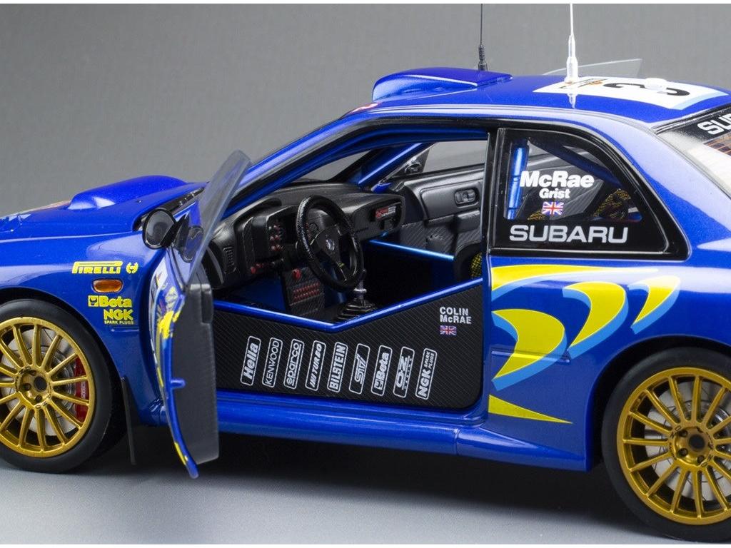 Subaru Impreza S5 WRC 98 Rallye Sanremo 1998 3rd #3 C. McRae N. Grist 1:18 Scale Diecast Model Car – Sun Star-Sun Star-Diecast Model Centre