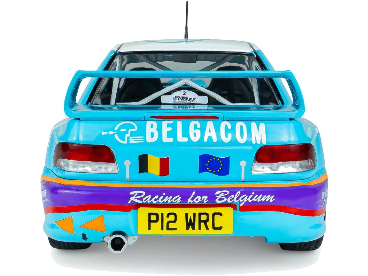 Subaru Impreza S5 WRC99 Green Belgium Ypres Westhoek Rally 1998 #2 Mevius Fortin 1:18 Scale Diecast Model Car – Solido-Solido-Diecast Model Centre