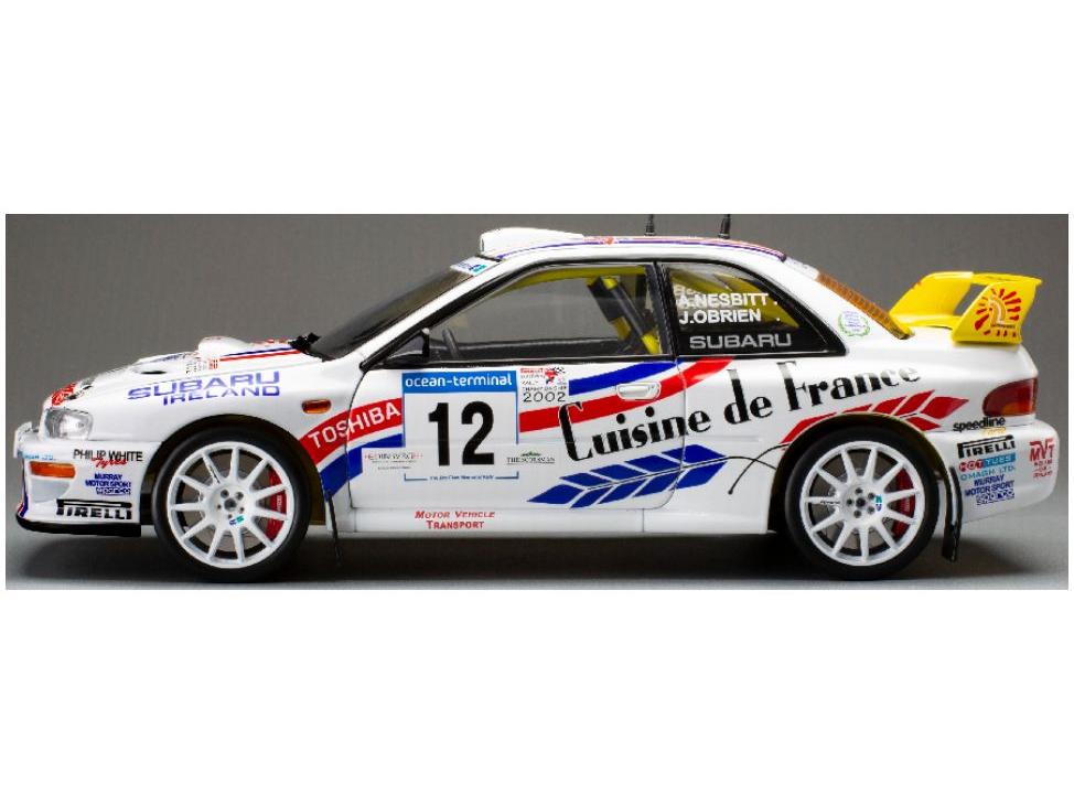 Subaru Impreza S6 WRC '00 #12 Nesbitt O'Brien 1st Jim Clark Memorial Rally 2002 1:18 Scale Sun Star Diecast Model Car-Sun Star-Diecast Model Centre