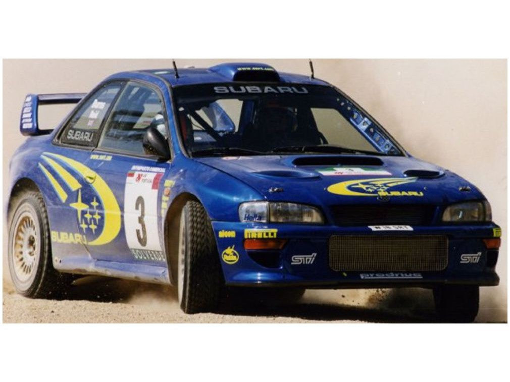 Subaru Impreza S6 WRC '00 #3 Winner AP Rallye de Portugal 2000 R Burns/R Reid - 1:18 Scale Diecast Model Car-Sun Star-Diecast Model Centre