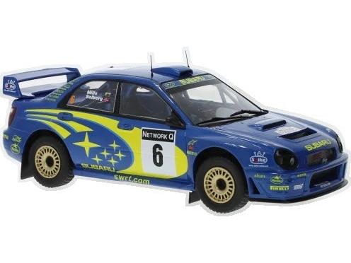 Subaru Impreza S7 #5 WRC Rally of Great Britain 2001 R.Burns/R.Reid 1:24 Scale Diecast Model Car – IXO-IXO-Diecast Model Centre