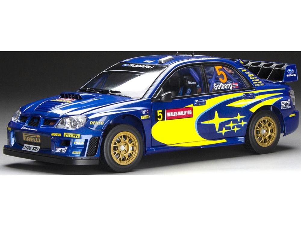 Subaru Impreza WRC06 #5 P.Solberg/P.Mills 3rd Wales Rally GB 2006 1:18 Scale Sun Star Diecast Model Car-Sun Star-Diecast Model Centre