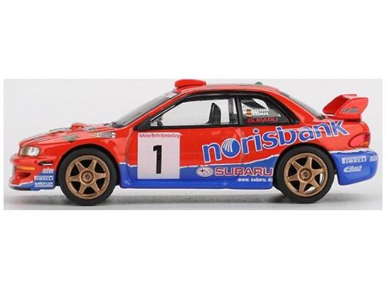 Subaru Impreza WRC97 #1 1999 DRM Champion (LHD) 1:64 Scale MINI GT Diecast Model Car-MINI GT-Diecast Model Centre