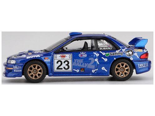 Subaru Impreza WRC99 #23 2000 Acropolis 1:64 Scale MINI GT Diecast Model Car-MINI GT-Diecast Model Centre