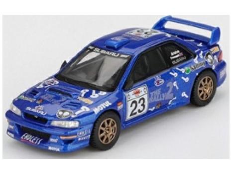 Subaru Impreza WRC99 #23 2000 Acropolis 1:64 Scale MINI GT Diecast Model Car-MINI GT-Diecast Model Centre