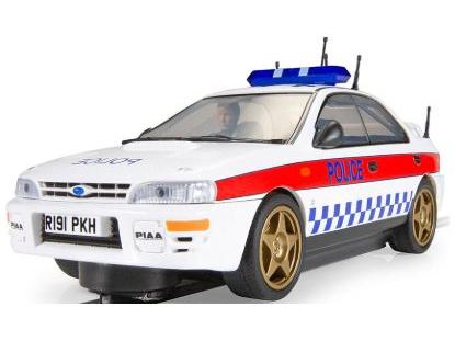 Subaru Impreza WRX - Police Edition in Clear Box 1:32 Scale Scalextric-Scalextric-Diecast Model Centre