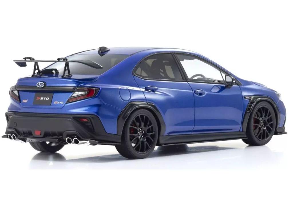 Subaru S210 Blue Samurai Collection 1:18 Scale Kyosho Resin Model Car-Kyosho-Diecast Model Centre