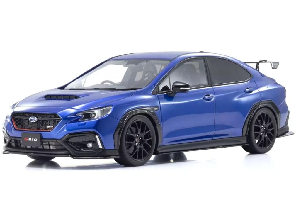 Subaru S210 Blue Samurai Collection 1:18 Scale Kyosho Resin Model Car-Kyosho-Diecast Model Centre
