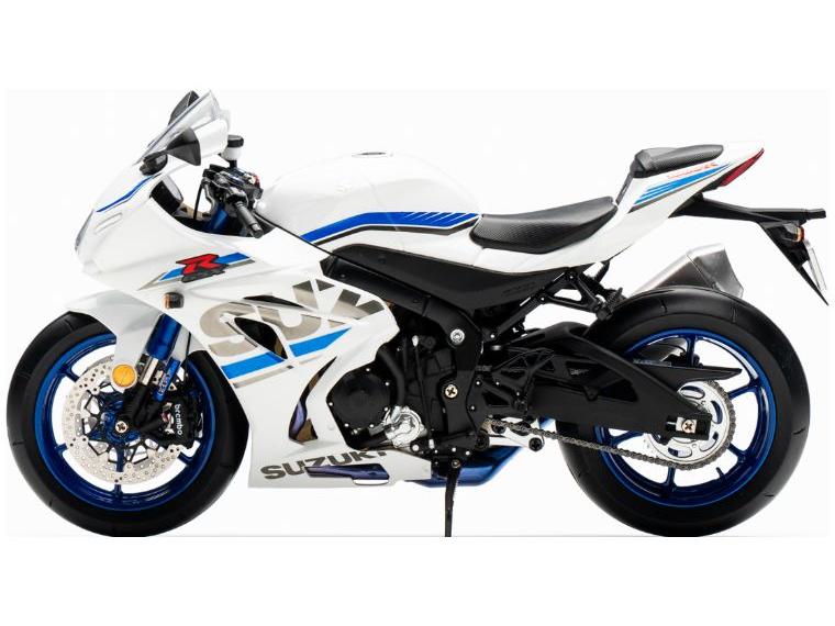 Suzuki GSX-R1000 2020 White 1:12 Scale LCD Diecast Model-LCD Models-Diecast Model Centre