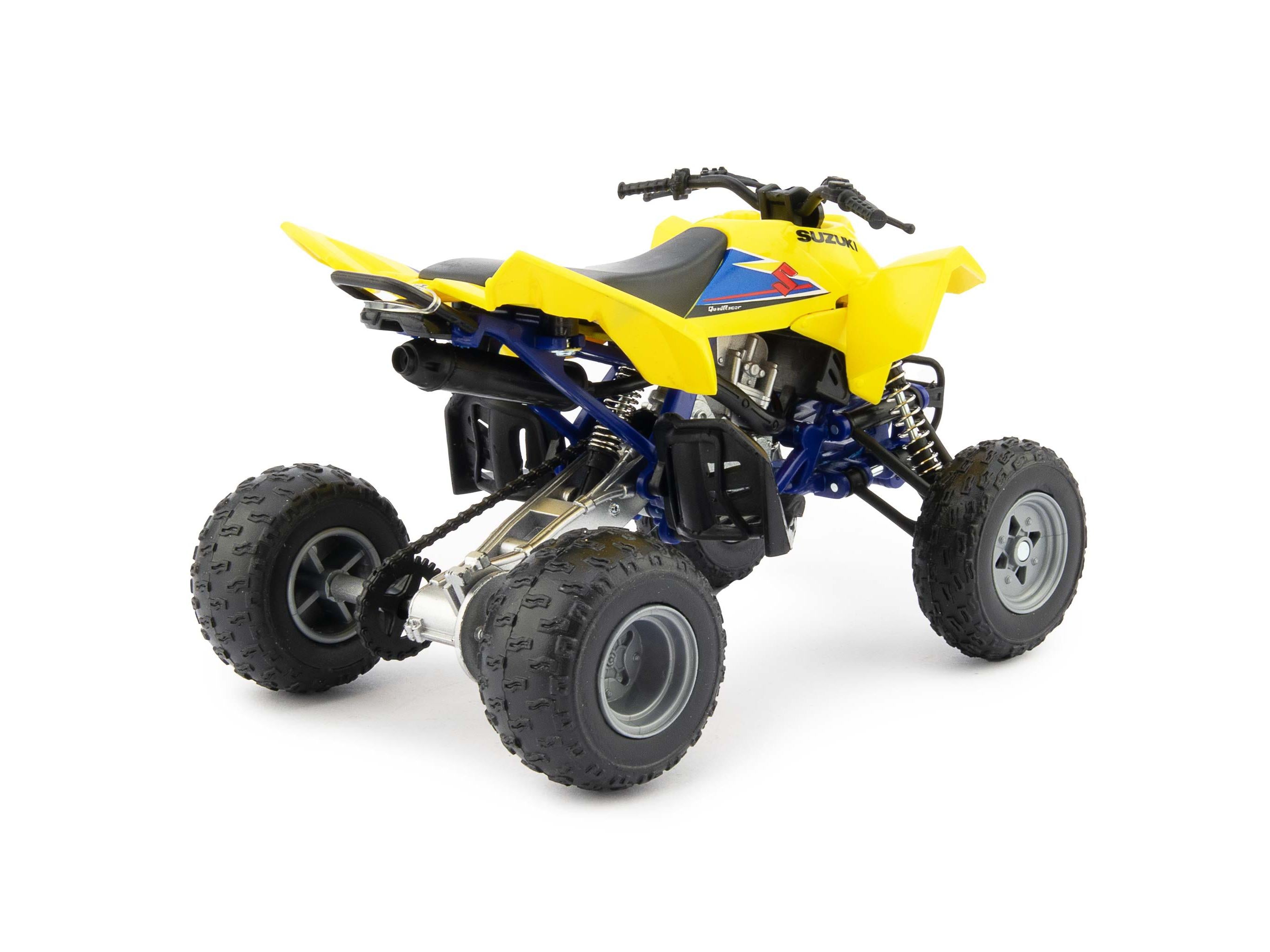 Suzuki Racer R 450 ATV Yellow 1:12 Scale NewRay Diecast Model Quad Bike-NewRay-Diecast Model Centre