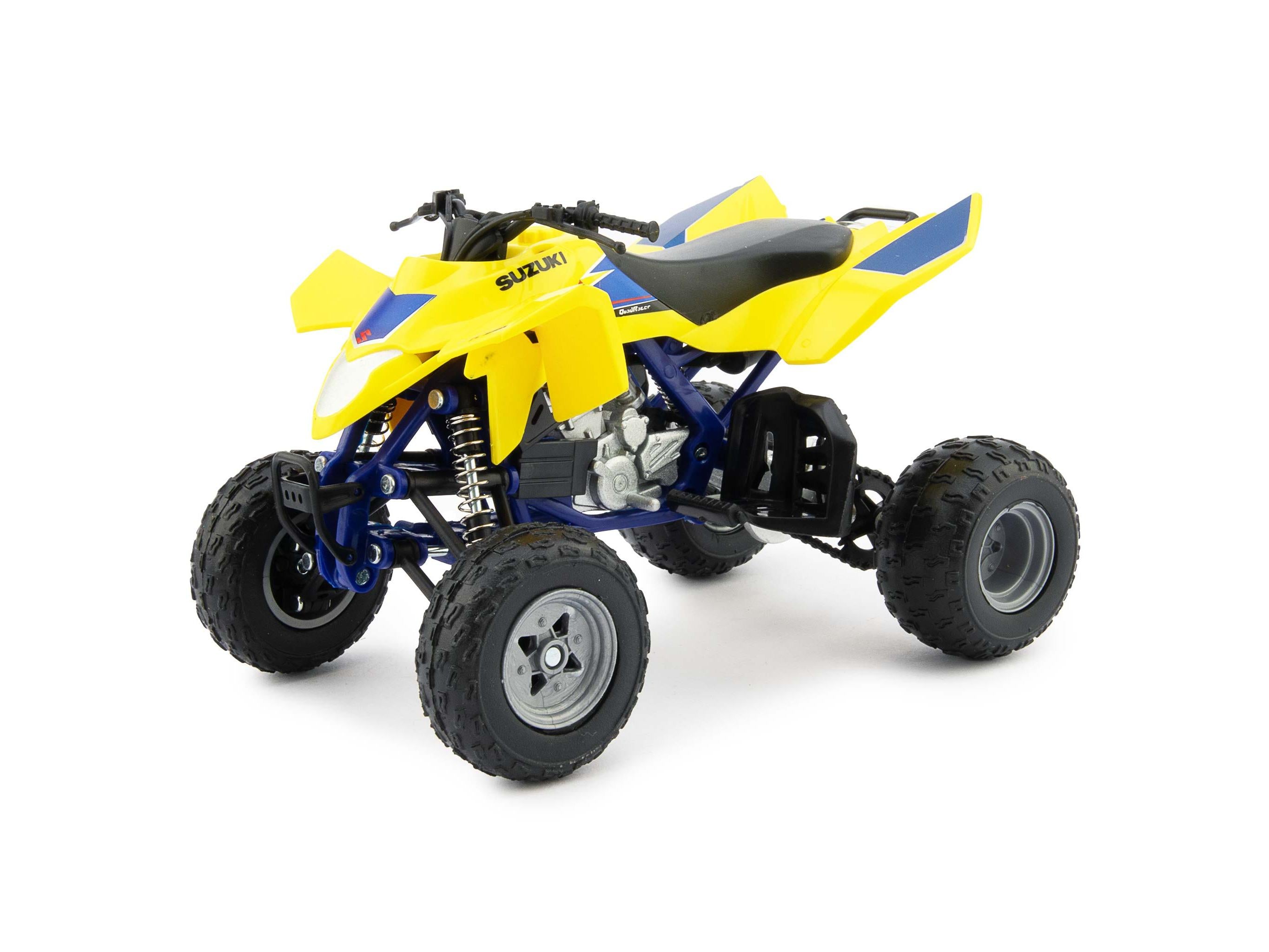 Suzuki Racer R 450 ATV Yellow 1:12 Scale NewRay Diecast Model Quad Bike-NewRay-Diecast Model Centre