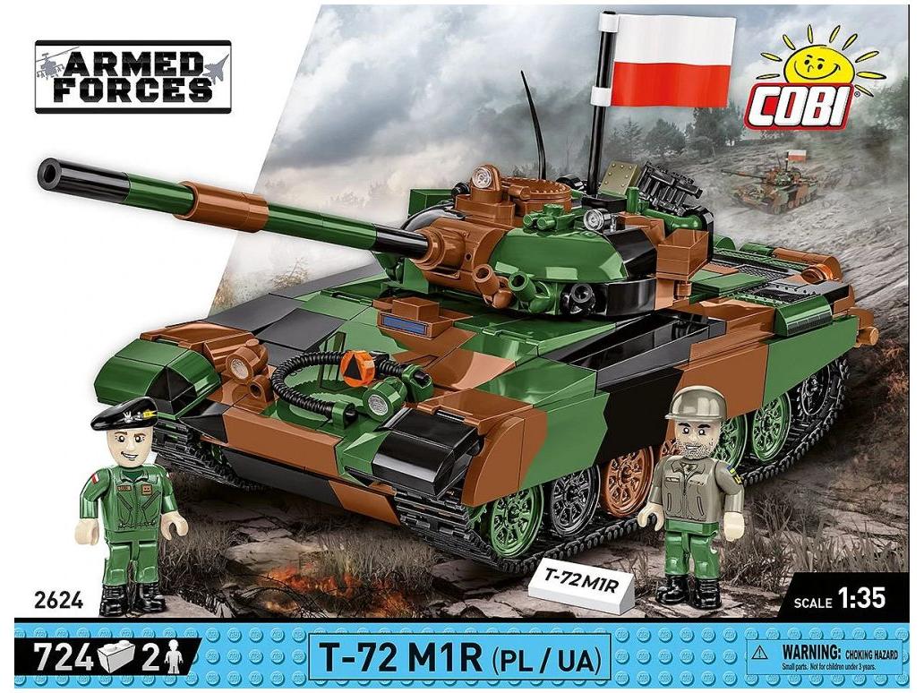 T-72 M1R Armed Forces (720 pcs) Cobi Brick Build Kit-Cobi-Diecast Model Centre