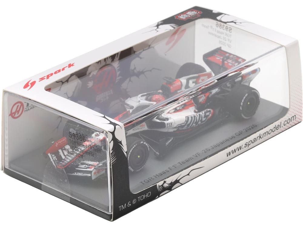 TGR Haas F1 Team VF-26 #31 Japanese GP 2026 Esteban Ocon 1:43 Scale Resin Car – Spark-Spark-Diecast Model Centre