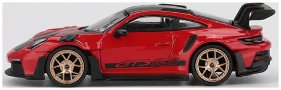 Porsche 911 (992) GT3 RS Weissach Package Guards Red (LHD) 1:64 Scale Diecast Model Car – MINI GT