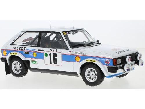 Talbot Sunbeam Lotus #16 G.Frequelin/J.Todt Rallye Monte Carlo 1981 1:18 Scale Diecast Model-IXO-Diecast Model Centre
